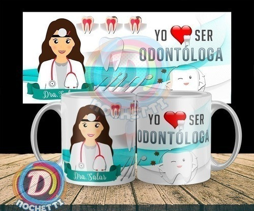 Kit Plantillas Sublimación Tazas - Profesiones Medicas #2 0