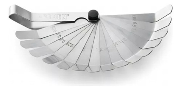 Juego Sondas Curvas Grabadas 0.002 A 0.040 Bremen 16 Pzs 0