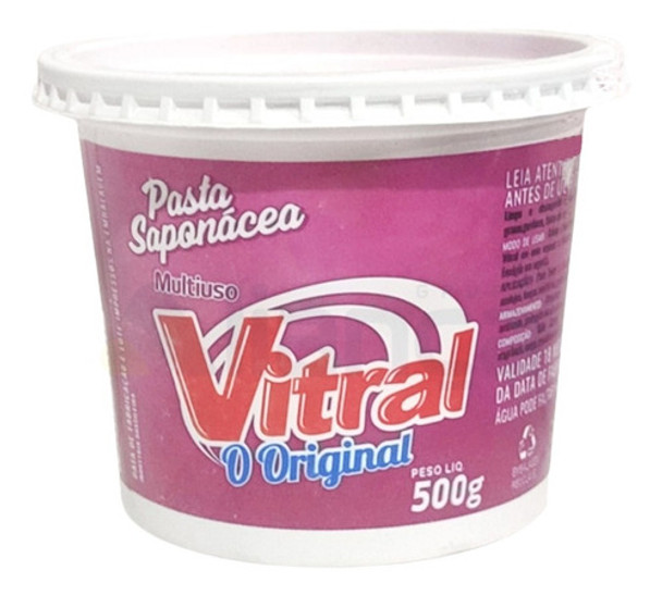 Pasta Rosa Sabão 500g Grelha Churrasco Desengordurante  X 24 0 Pasta Rosa Sabão 500g Grelha Churrasco Desengordurante  X 24 0