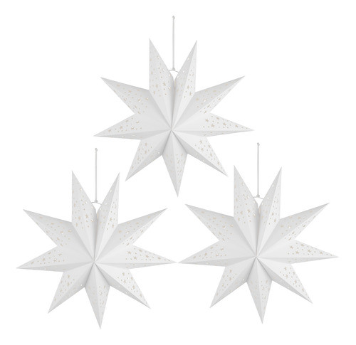 Lanterna De Papel Nine Pointed Star Para Decoração De Festa, 0