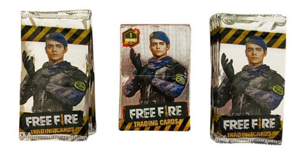 Cartas Free Fire Mazo De Cartas Serie 1 + 40 Sobres Original 0