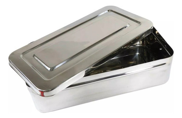 Caja Acero Inoxidable Instrumental Quirurgico 20 X 10cm Egeo 0 Caja Acero Inoxidable Instrumental Quirurgico 20 X 10cm Egeo 0
