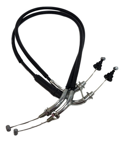 Cable Acelerador Doble Para Yamaha Crypton T110 Original 0