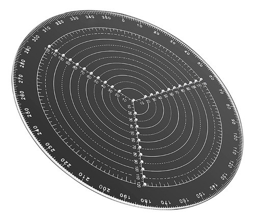 Ferramenta Circle Center Finder Torno De Bússola Redonda De 0