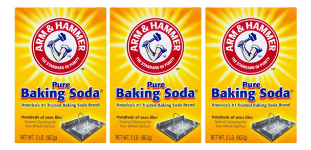 Arm & Hammer Bicarbonato Limpieza Cocina Mediano X3 6c 0