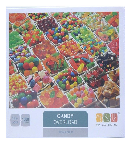 Rompecabeza Puzzle X 1000 Candy Overload Fd1000269 (34) 0