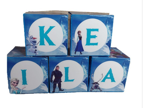 Cubos Decorativos Candy Bar 0
