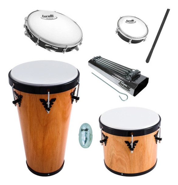 Kit Instrumentos De Samba Completo Phx Torelli 0