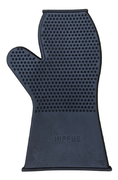 Raspadeira Luva De Borracha Cano Longo Limpeza Banho Cavalo 0