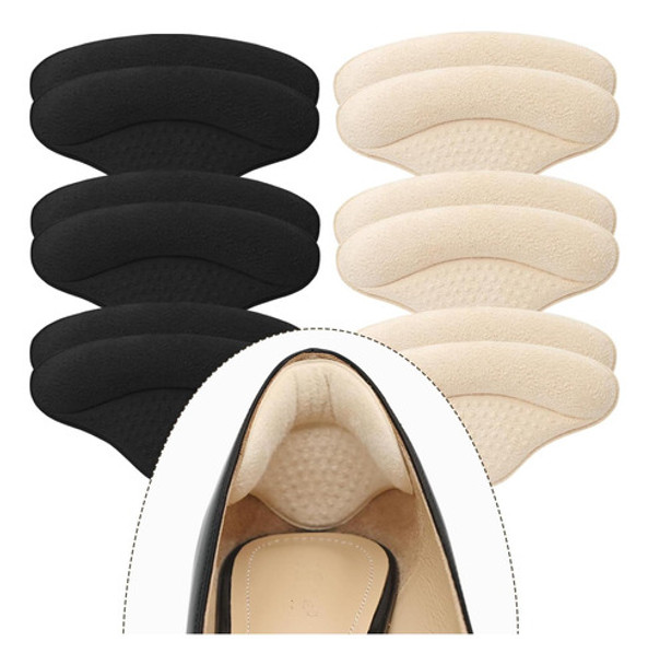 6 Pares De Inserciones De Almohadillas Para El Talón Para El 0