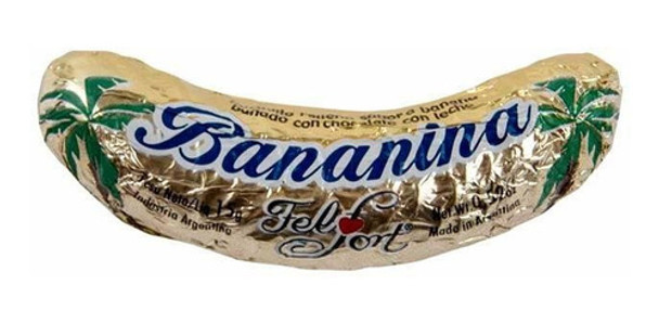 Pack X 18 Unid. Chocolate  Bananina 15 Gr Felfort Chocolate 0