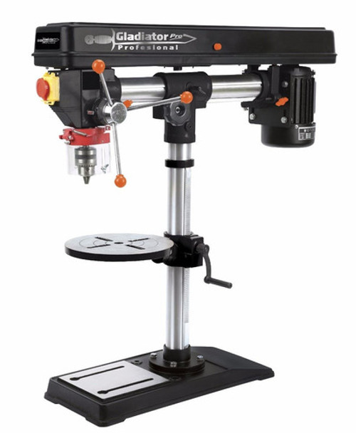 Taladro De Banco Gladiator Pro Tb816 550w 16mm Cabezal Movil 0