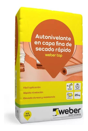 Weber Top - Autonivelante Capa Fina - Presupuesto Mayorista 0