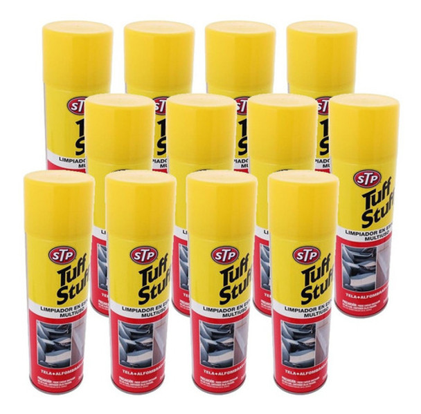 Limpia Tapizado Alfombra Tuff Stuff Stp Multiuso Pack 12un 0