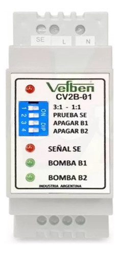 Ciclador Secuenciador De Bombas De Agua Vefben 220v Timer 0