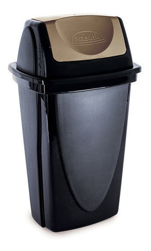 Papelera Ecoblack 9 Lts Plasutil 0
