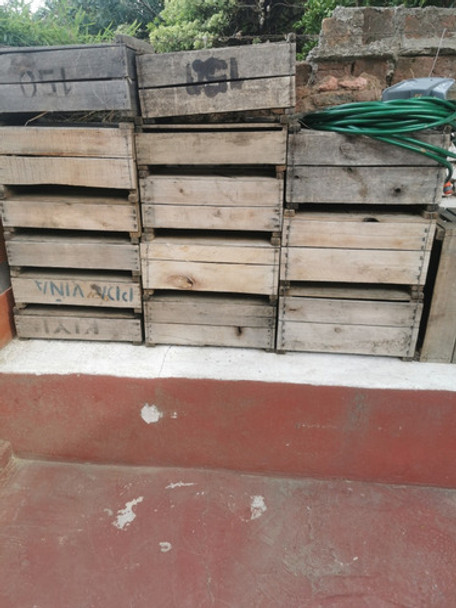 Cajones De Madera De Frutas Y Verduras 0