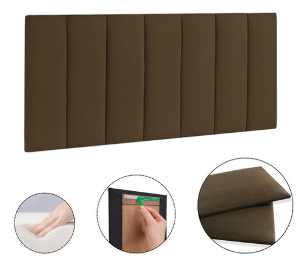 Cabeceira Queen Estofada Paris 1,60 M Capitonê 0