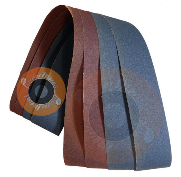 10 Bandas Lijas  75x2000 Zirconio Oxido Lijadora Carrusel 0