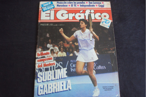 Revista El Grafico # 3607 - Sabatini Campeona Del Masters 0