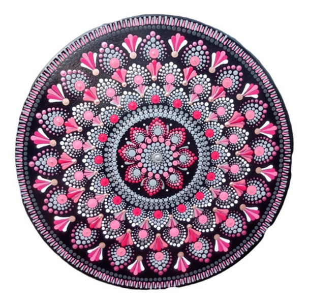 Mandala Decorativa Rosa 0