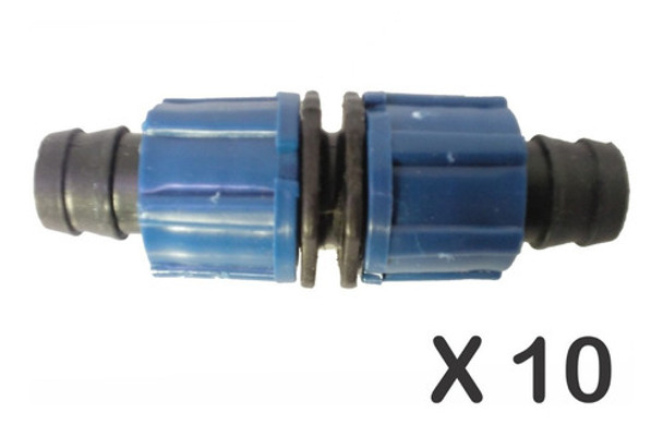 Conector Reparacion Para Cinta De Goteo Pack X 10 Unidades 0