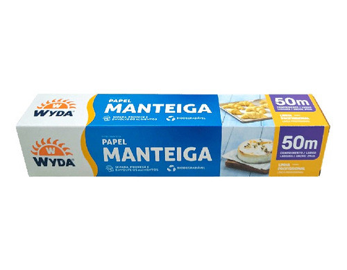 Kit 6un Rolos Papel Manteiga Wyda Assar 50x29 Leve 6un 0