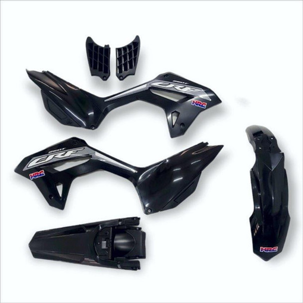 Kit Plástico Biker R1de Crf250f Com Adesivos 0