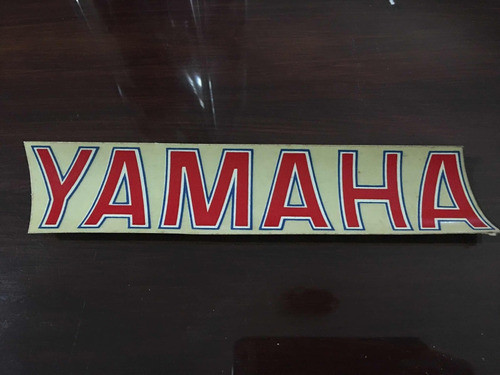 Calcomanía Al Agua Yamaha Antigua 0