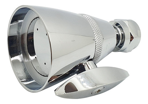 Flor De Ducha Cromada Metalica Con Variador Aquaflex 0