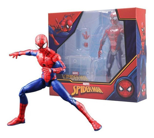 Homem Aranha Articulado - Spiderman Clássico - Marvel 0