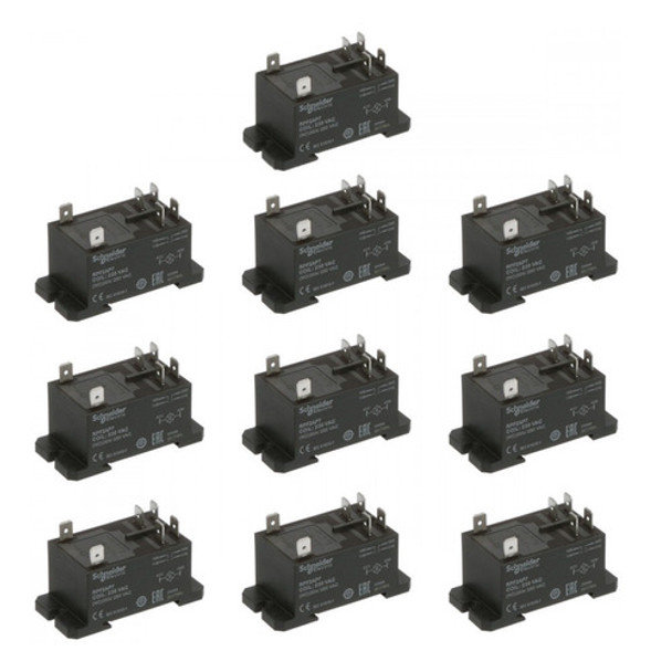 Kit Rele De Potência 2na 30a 230vca Schneider (10 Unidades) 0