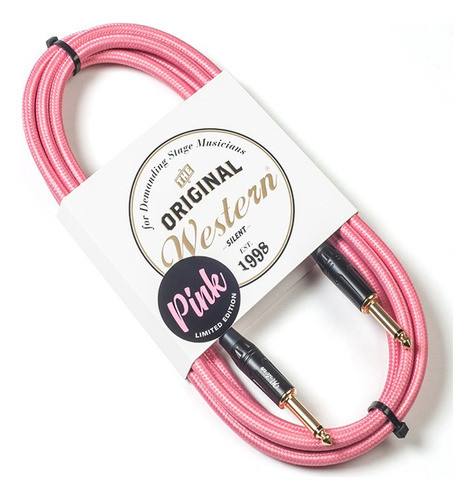 Cable Plug Plug 6 Metros Western Pink 0
