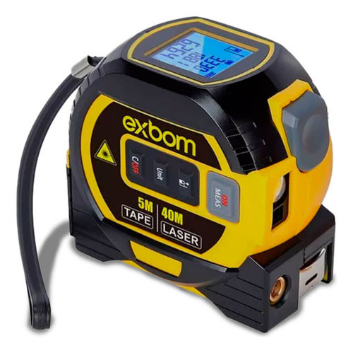 Trena Digital Laser Até 40 Metros Nível Alta Precisão 3 Em 1 0
