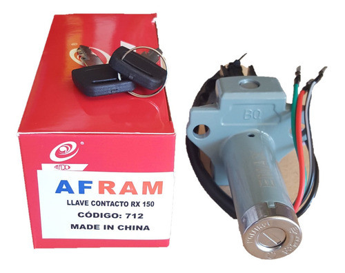 Llave Contacto Zanella Rx 150 Afram 0