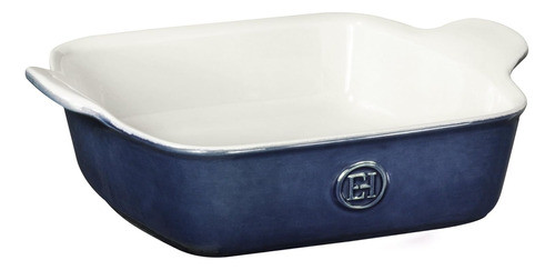 Emile Henry Made In France Asadera Cuadrada 2 Cuartos 0