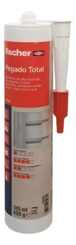 X6 Pegado Total Fischer 10 Seg Multimaterial 310ml Montajes 0
