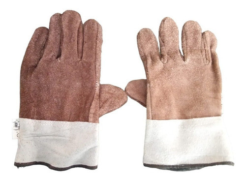 Guantes De Cuero Trabajo Puño Largo 0