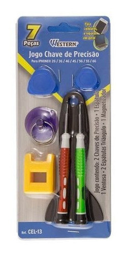 Jogo Chave De Precisão 7 Peças Western - Reparos Manutenção 0