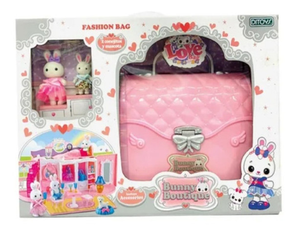 Bunny Boutique Fashion Bag !!original Ditoys 2477!! 0
