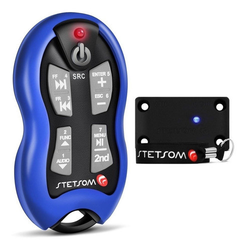 Control Remoto Programable Stetsom Sx2 500 Mts Alcance Azul 0