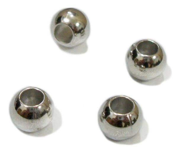 250 Separadores Bolita Pase Ancho 8 Mm Para Bijouterie 0 250 Separadores Bolita Pase Ancho 8 Mm Para Bijouterie 0