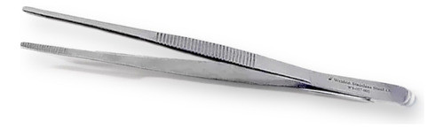 Pinça Anatômica De Dissecção Com Serrilha Reta 25cm Weldon 0