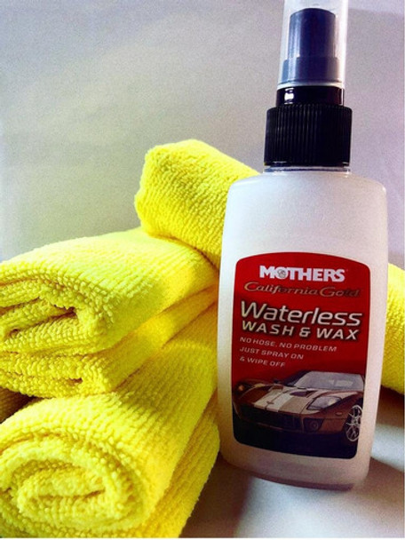 Waterless Wash & Wax Mothers + Microfibra 0