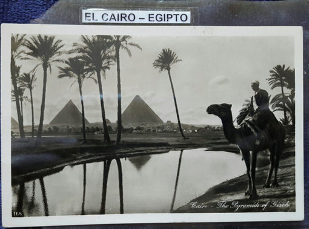 Antigua Postal De El Cairo Egipto 0