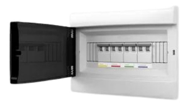 Caja Para Térmicas De Embutir Genrod Din 12 Polos Qenergy 0