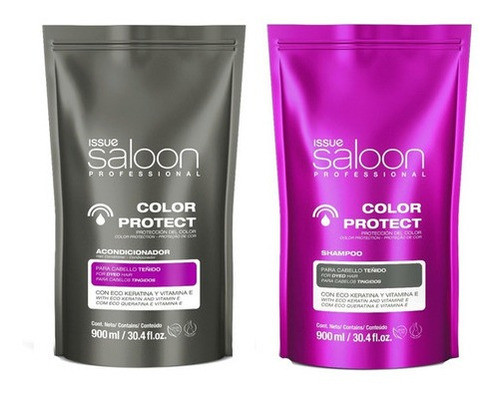 Kit Cabello Teñido Shampoo Y Enjuague Issue Color Protect 0