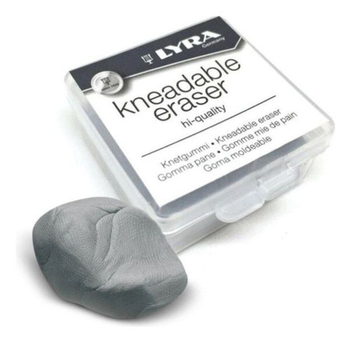 24 Goma Moldeable Miga De Pan Lyra Estuche Borrar Caucho 0