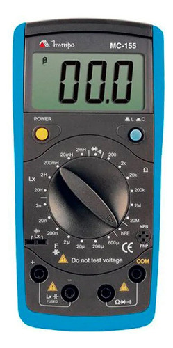 Medidor Lcr Minipa Mc-155 0