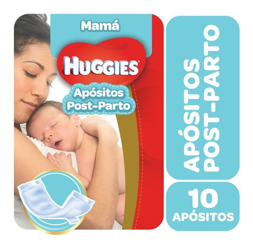Apósitos Post Parto Huggies Mamá X 10 0
